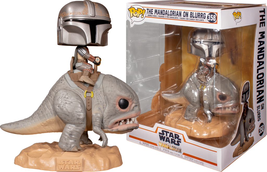 FUN45547 for sale online Funko Star Wars The Mandalorian on Blurrg Vinly Figure 