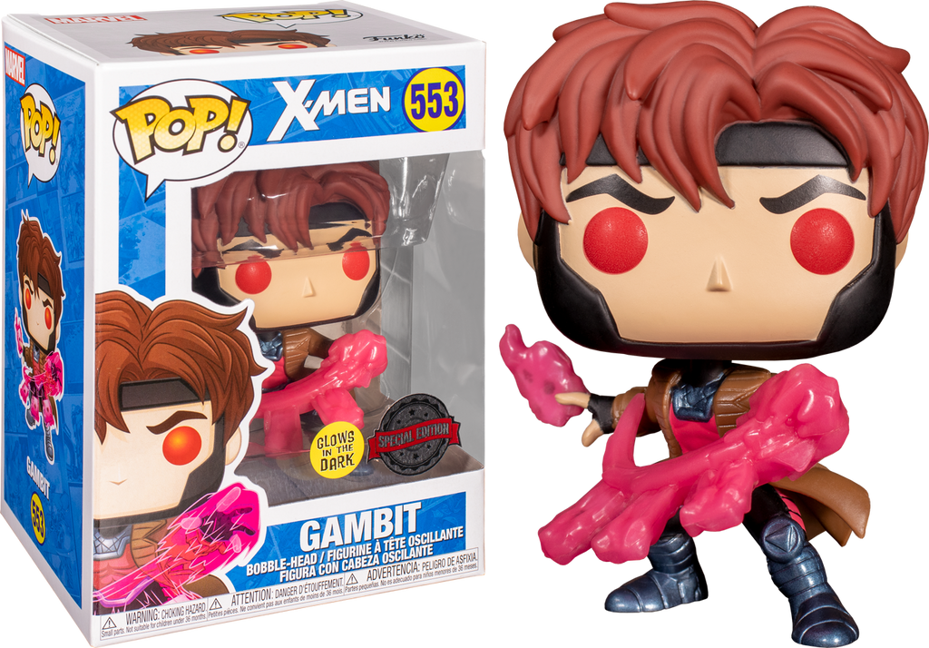 gambit glow in the dark funko