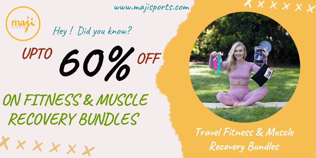 UPTO 60% Off on Fitness & Muscle Recovery Bundles - Majisports Offer