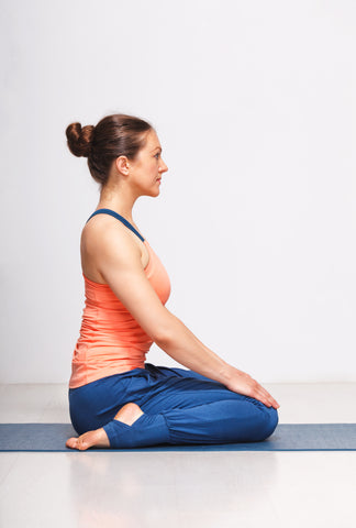 Vajrasana- Yoga The (in)Side Benefits