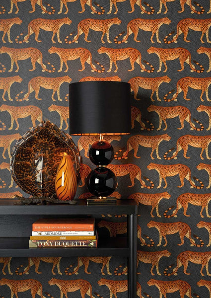 Leopard Walk Wallpaper - Cole & Son