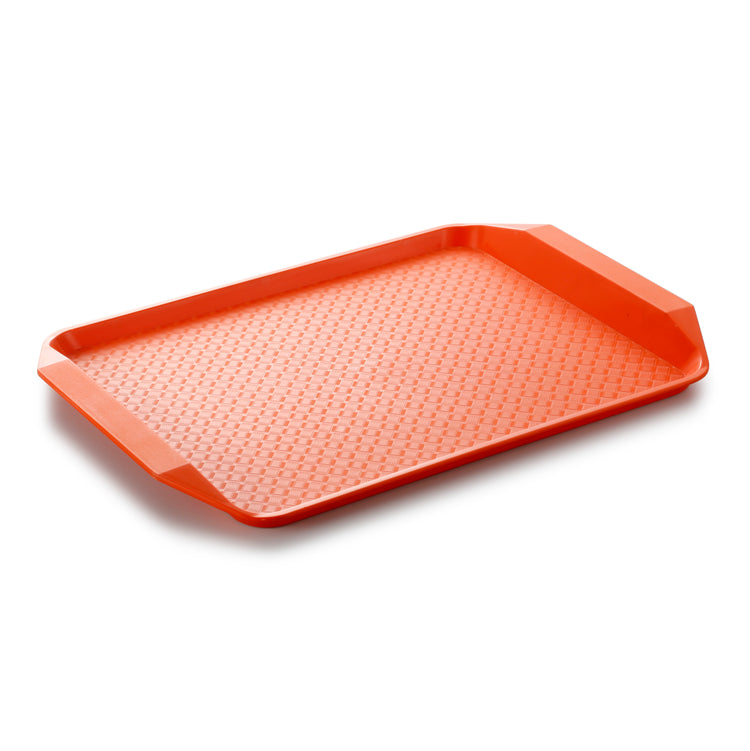 colorful serving trays