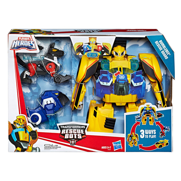Figura Bumblebee Guardia de Rescate Playskool Héroes Hasbro