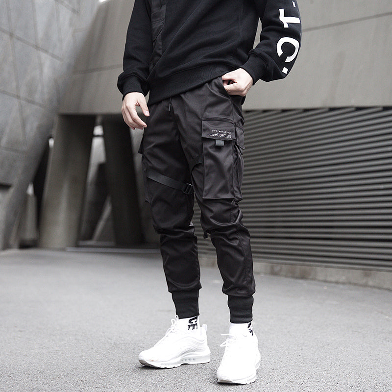 ribbon jogger pants