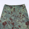 Floral Mid Calf Skirt / Streetwear / Retro / Vintage / Y2K / Grunge - XoKool