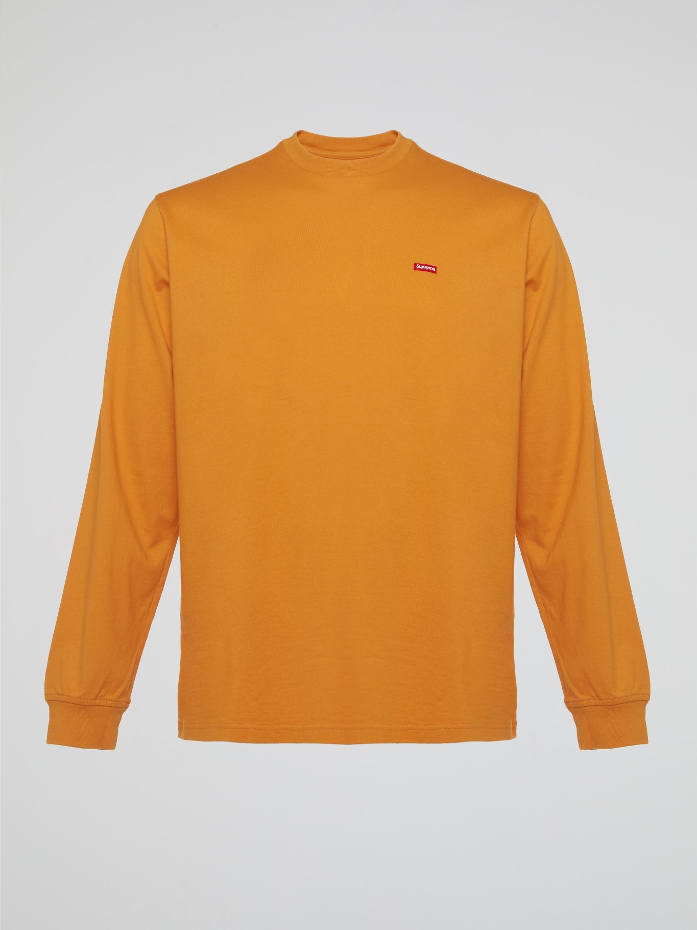 supreme orange long sleeve