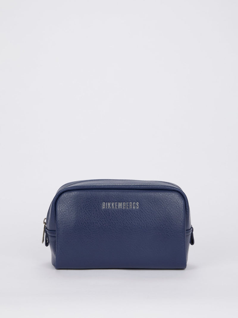 navy pouch bag