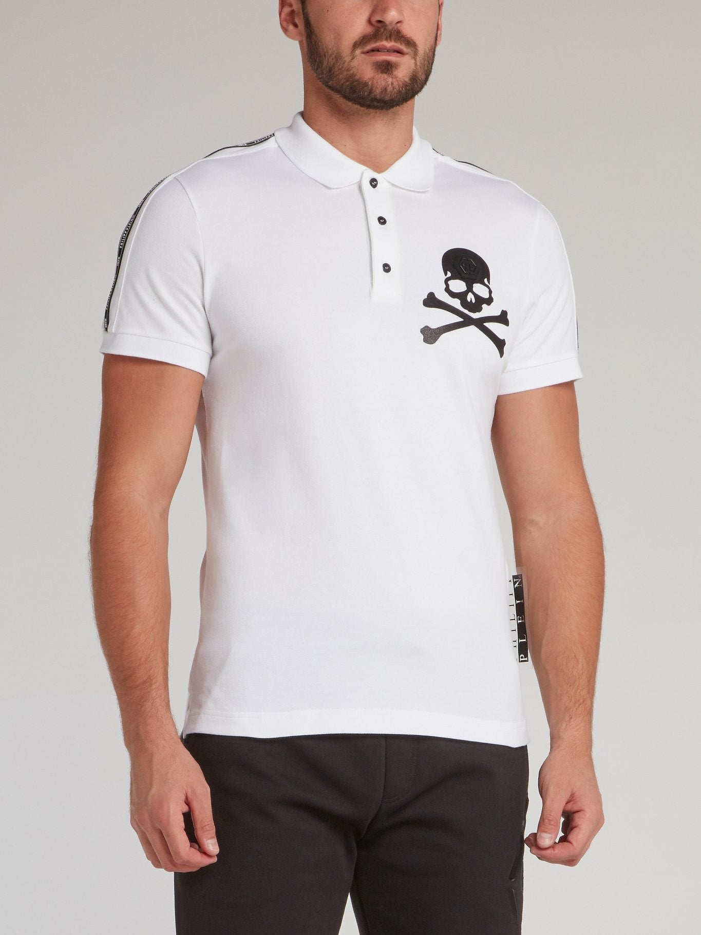 polo with skull logo