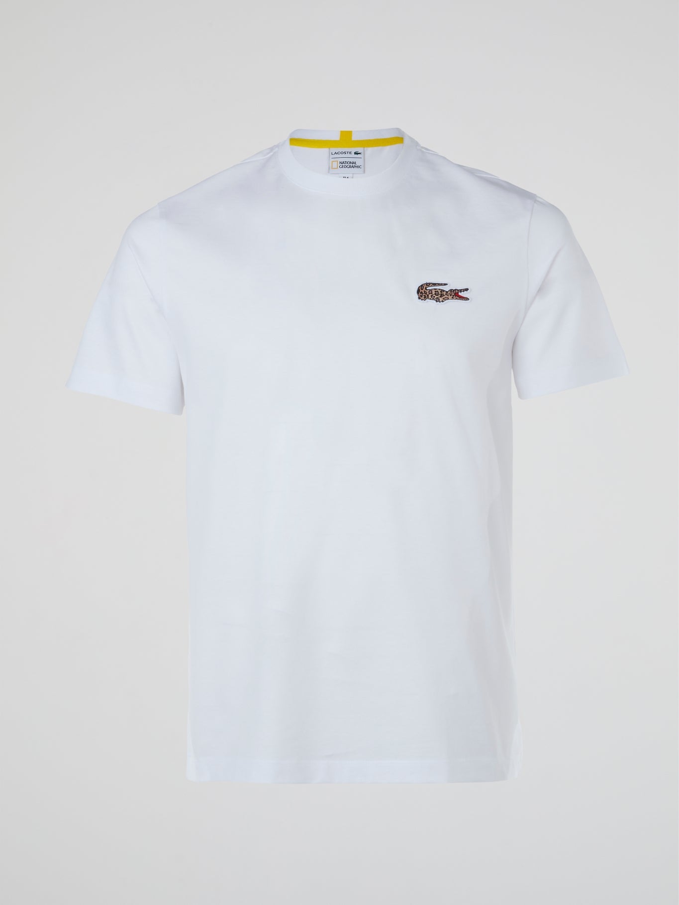 White Logo Crewneck T-Shirt Maison-B-More Global Store