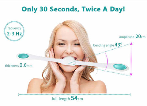 Face Muscles Training Slim Wand Anti Wrinkles Massager Smile Fitness Exercise Facial Fitness Massager Slim Beauty Tool