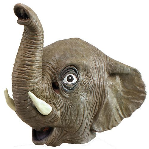 Rubber Elephant Mask – Party Packs