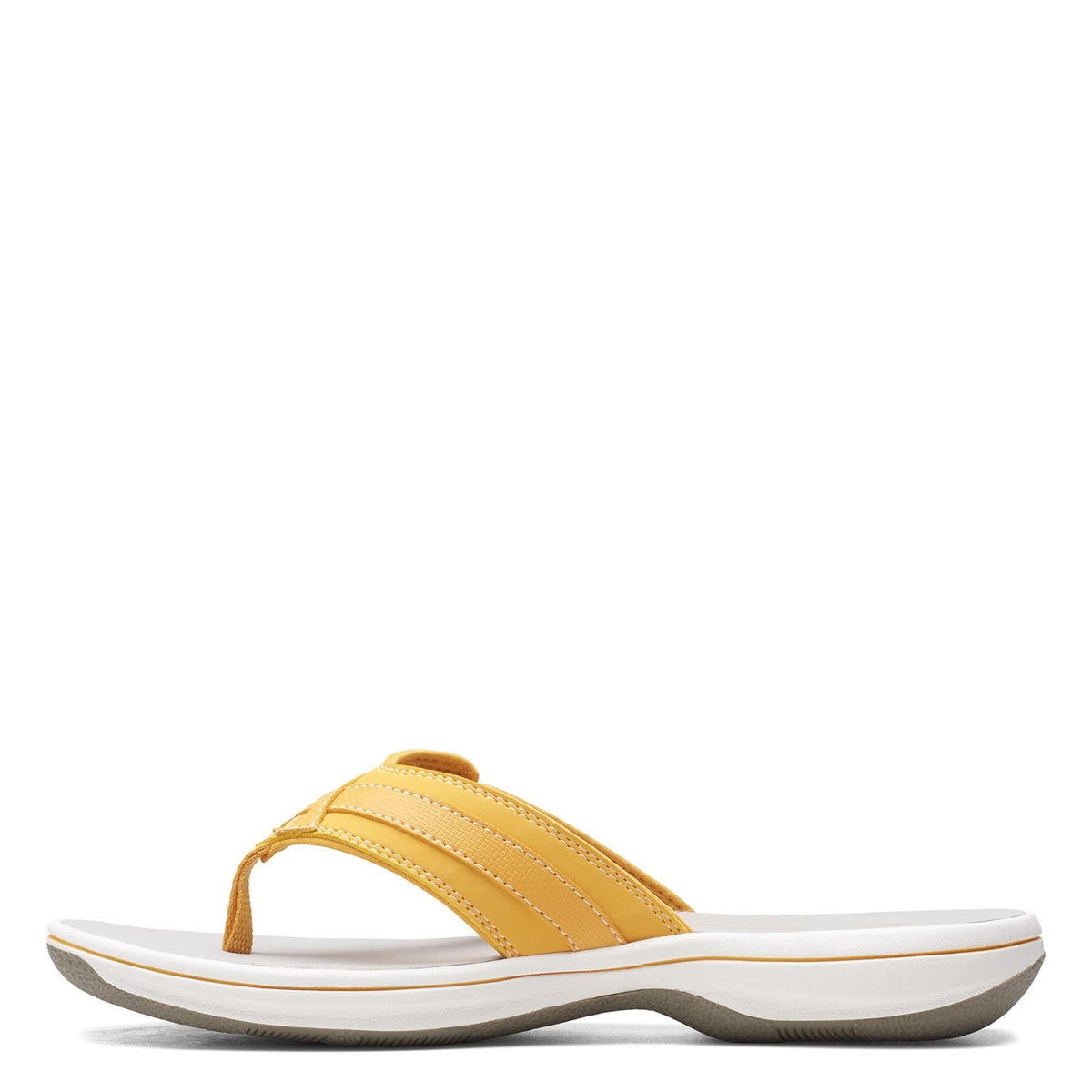 clarks sandals yellow