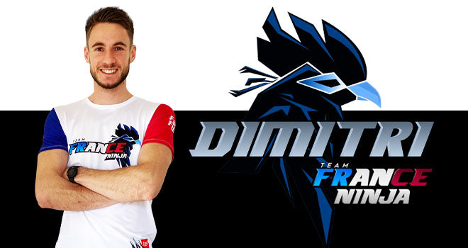 Dimitri houles Team France Ninja - Maillot officiel Équipe de France FullFull®