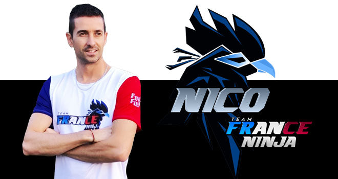 Nicolas Cerquant Team France Ninja - Maillot officiel Équipe de France FullFull®