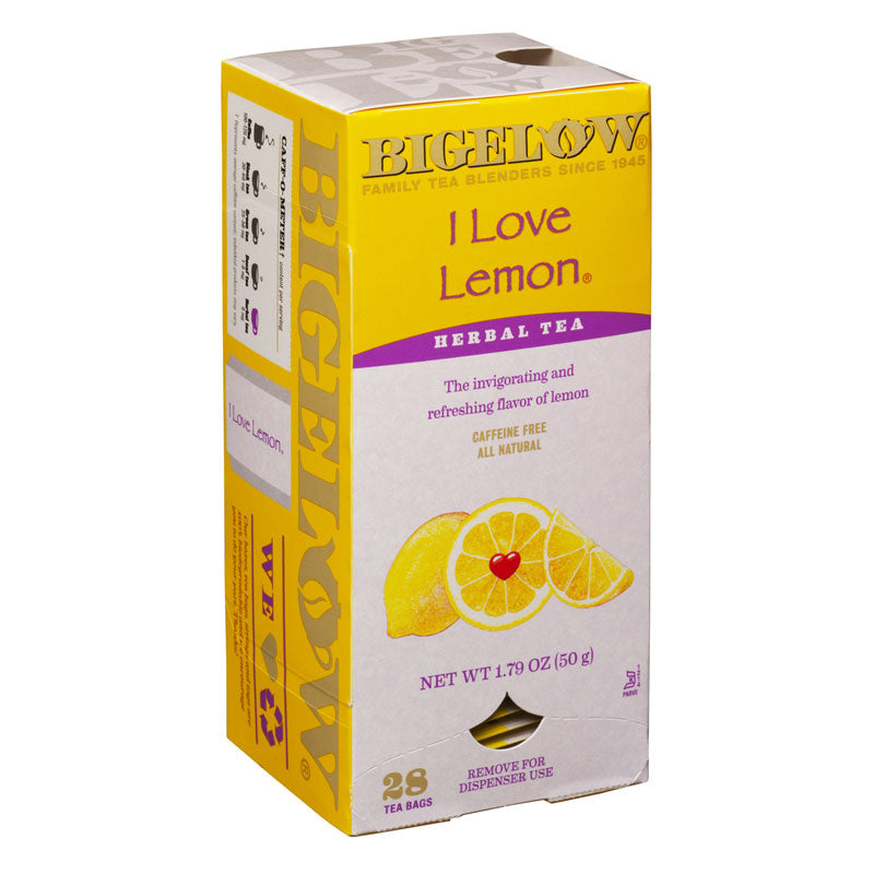 I Love Lemon® Herbal, 28 Tea Bags | Bigelow Tea