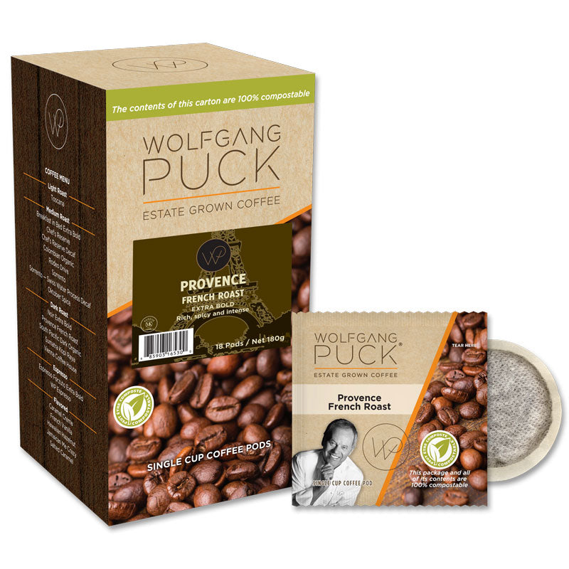 Wolfgang Puck Provence French Roast Coffee Pods