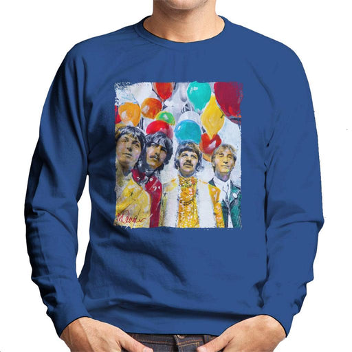 Sidney Maurer Original Portrait Of The Beatles Sgt Peppers 1967 Mens Sweatshirt - Mens Sweatshirt