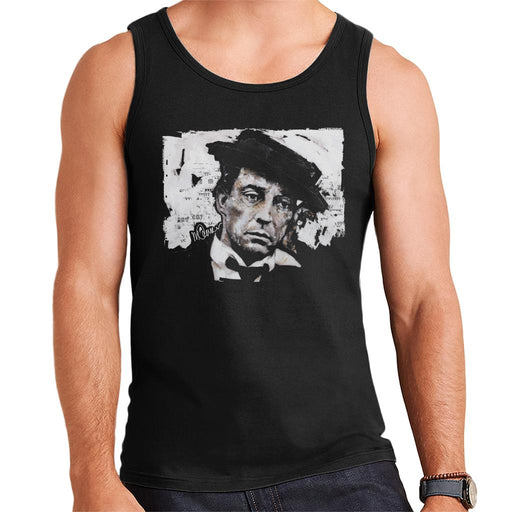 Sidney Maurer Original Portrait Of Buster Keaton Men's Vest