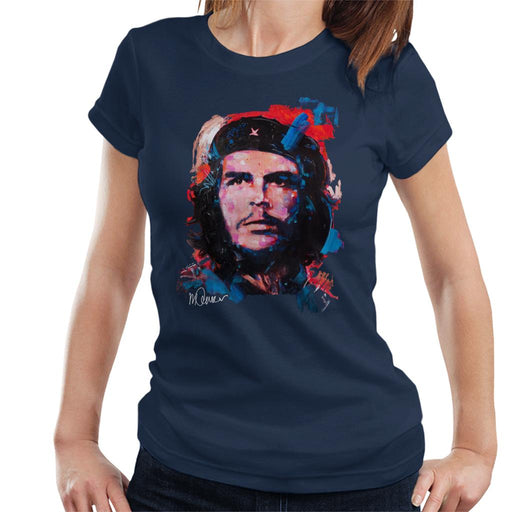 Sidney Maurer Original Portrait Of Che Guevara Women's T-Shirt