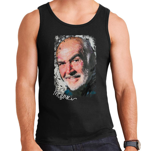 Sidney Maurer Original Portrait Of Actor Sean Connery Men's Vest