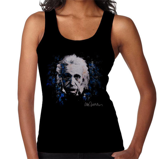 Sidney Maurer Original Portrait Of Albert Einstein E Equals MC2 Women's Vest