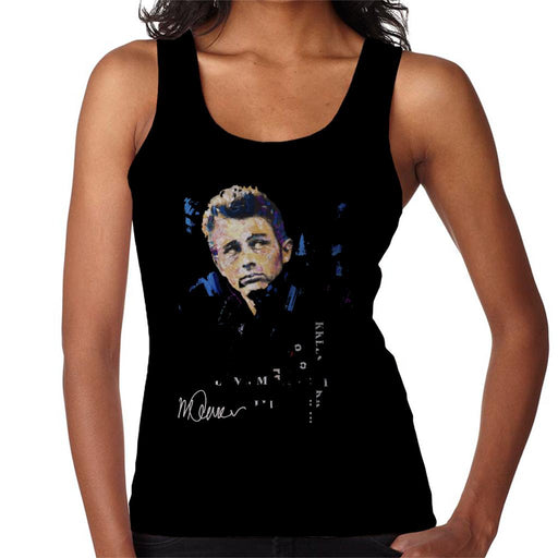 Sidney Maurer Original Portrait Of Actor James Dean Women's Vest