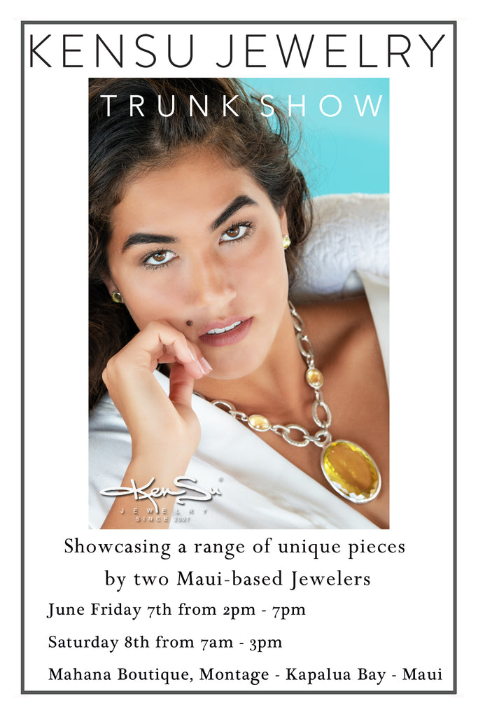 KenSu Jewelry at the Montage Kaplaua for the Wine and Food Festival