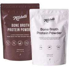 Mitchells Nutrition 2x Bone Broth Protein Powder Stack