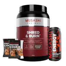 Musashi Shred & Burn Protein Powder