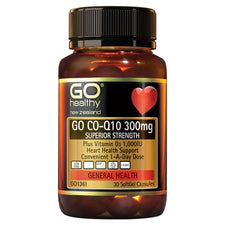 GO Healthy CoQ10 300mg 1-A-Day + Vit D