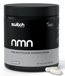 Switch Nutrition NMN Pure Nicotinamide Mononucleotide 60 Capsules