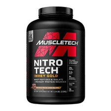 MuscleTech Nitro Tech 100% Whey Gold Protein Powder 5lb