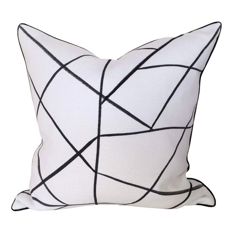 Marilyn Denis Show feat Black Rooster Decor Pillow