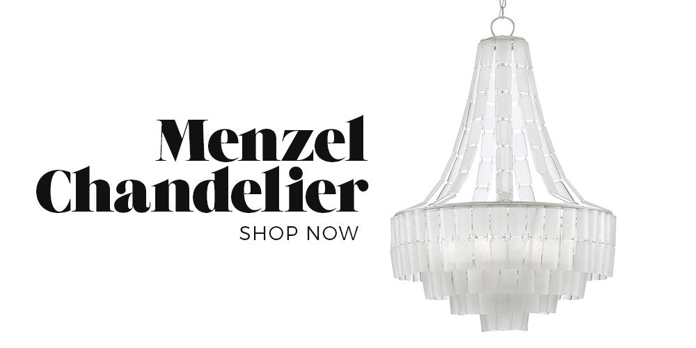 Menzel Chandelier - Get The Look: Luxe Family Living Room - Black Rooster Decor