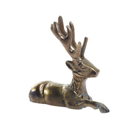 Holiday Decor Must-Haves: 2015 Brass Reindeer Figure