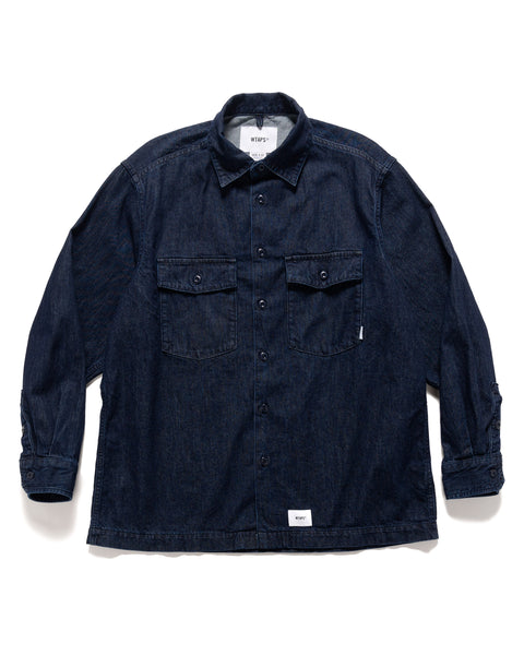 WTAPS CBW / LS / COTTON. DENIM INDIGO M | centurymotorinnfinley.com.au