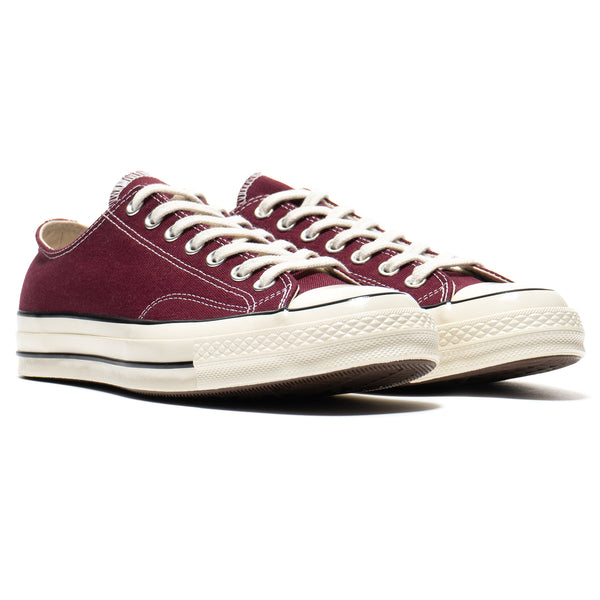 converse ox maroon