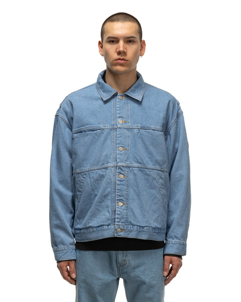 Design Washed Denim Jacket Indigo