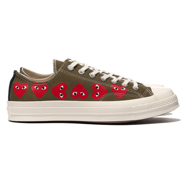 small heart cdg converse