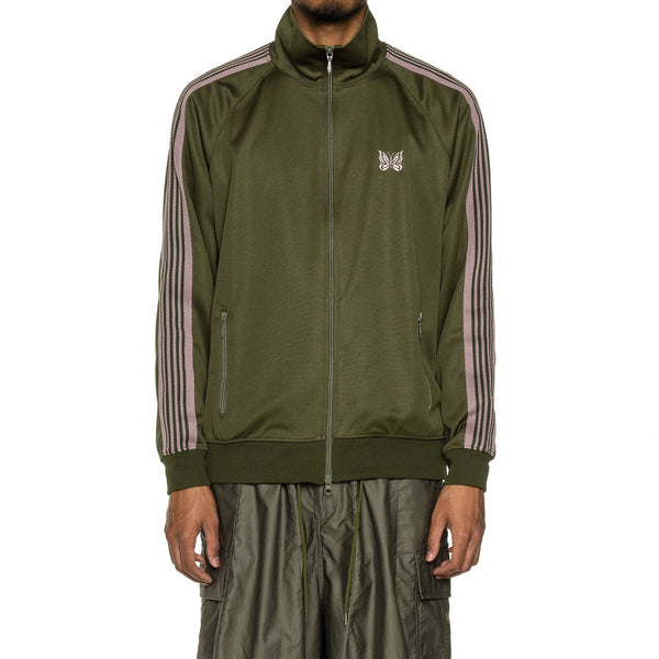 adidas olive track jacket