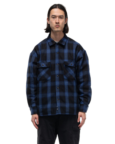 22AW NEIGHBORHOOD BUFFALO CHECK SH LS WN-