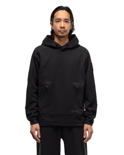 Leston Hooded Sweatshirt Black