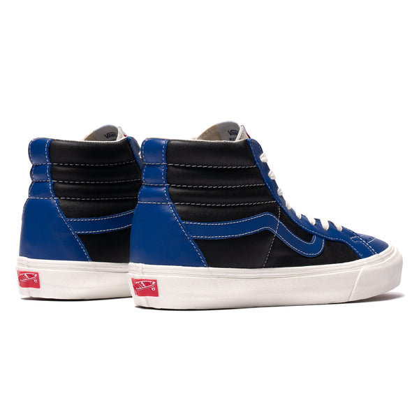 vans sk8 hi black blue