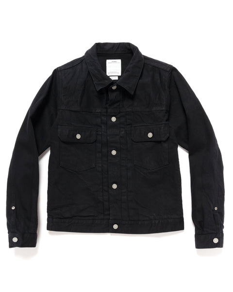 新入荷 流行 visvim SS 101 JKT CMYK BLK デニムジャケット