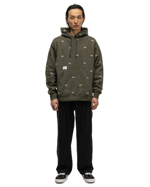 Acne / Hoody / Cotton Olive Drab | HAVEN