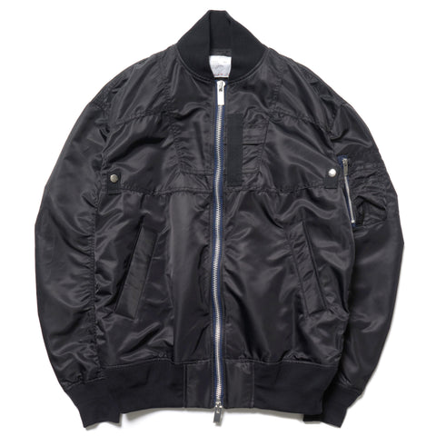 sacai MA-1 Blouson Black