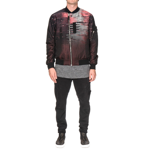 stone island shadow project Capo Lungo Vera Piuma Jaquard MA-1 Jacket