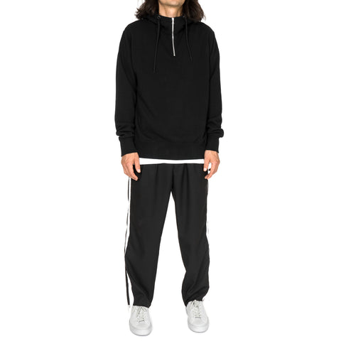 Uniform Experiment Half Zip Sweat Parka Black