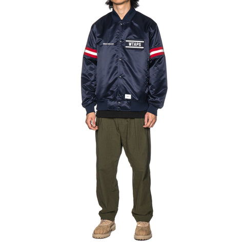 W)taps - wtaps team jacket black Mの+bonfanti.com.br