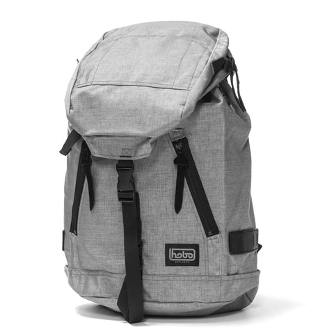 hobo CELSPUN® Nylon -Sherpa- 38L Backpack by ARAITENT Gray